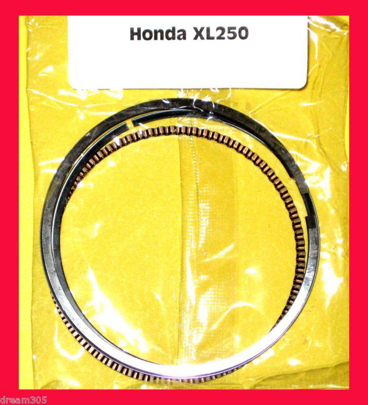 Honda xl250 piston ring set standard ( std.) size 1972 1973 1974 1975 1976 1977
