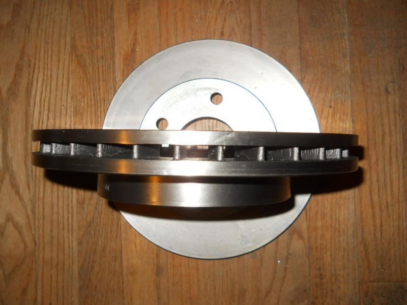 Pontiac trans sport eis d5072 new front brake rotor / disc chevy buick olds cady