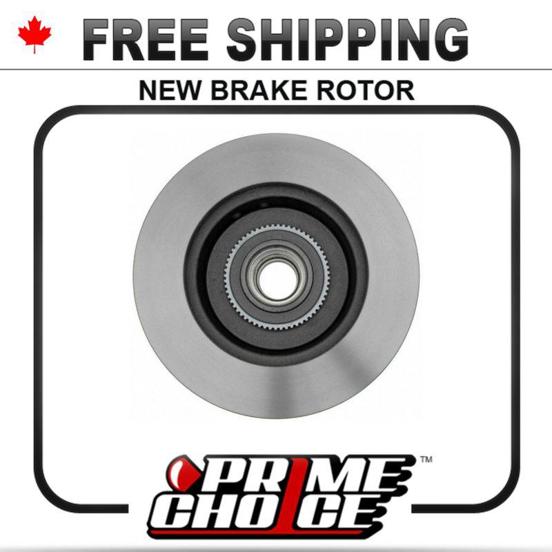 1 premium new disc brake rotor for front fits left driver / right passenger side