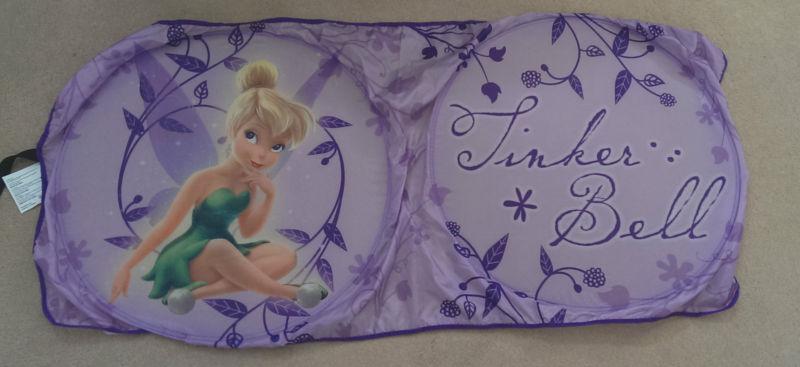 Tinker bell auto windshield sun shield visor 