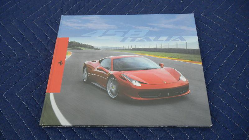 Ferrari 458 italia brochure, hardcovered book, 95993236