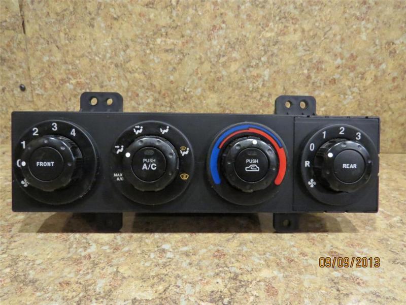 02-05 kia sedona a/c heater temperature climate control 04 03 *