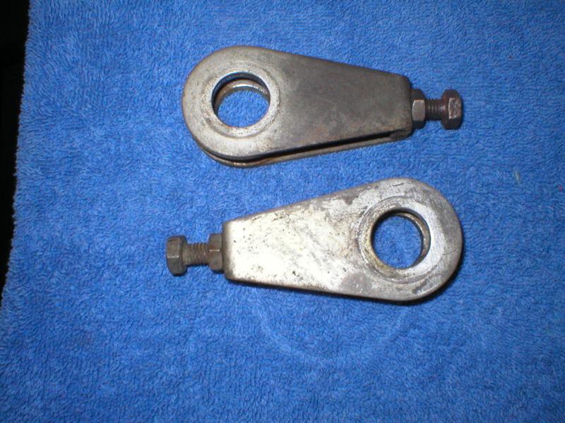 1974 harley aermacchi sprint sx ss 350 rear chain adjusters 39984-73p