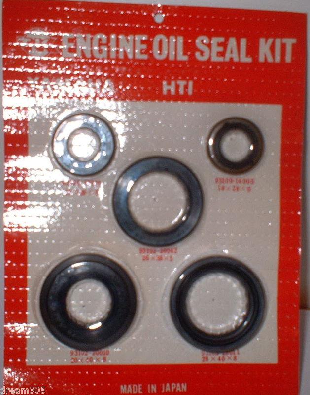 Yamaha ht90 ht 90 1969 1970 1971 engine oil seals kit! motorcycle 