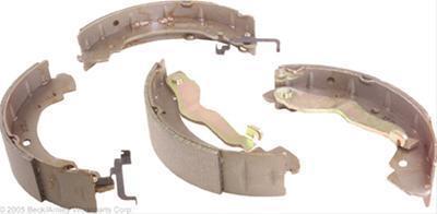 Beck/arnley 081-3119 drum brake shoes replacement riveted organic set