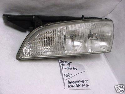 Chevy lumina apv van 1994 1995 1996 94 95 96 headlight driver lh left