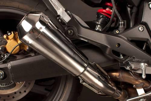 Honda cbr 600f 11-13 speedpro exhaust motogp megacone supershort slipon muffler