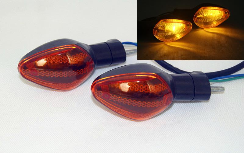 Front turn signals light amber fit honda cbr 600rr 2007-2013 / 1000rr 2008-2013