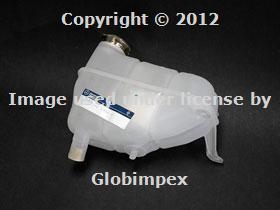 Mercedes w124 300 diesel coolant expansion tank genuine oem new + 1 yr warranty