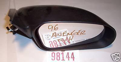 Dodge 95-97 avenger side view mirror right/power 1995 1996 1997