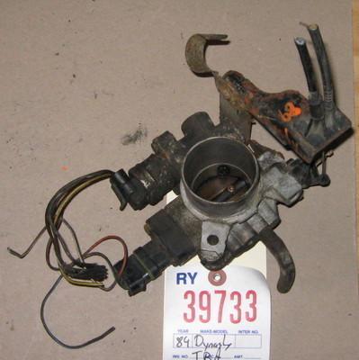 Chrysler 89 dynasty throttlebody throttle body assm 1989