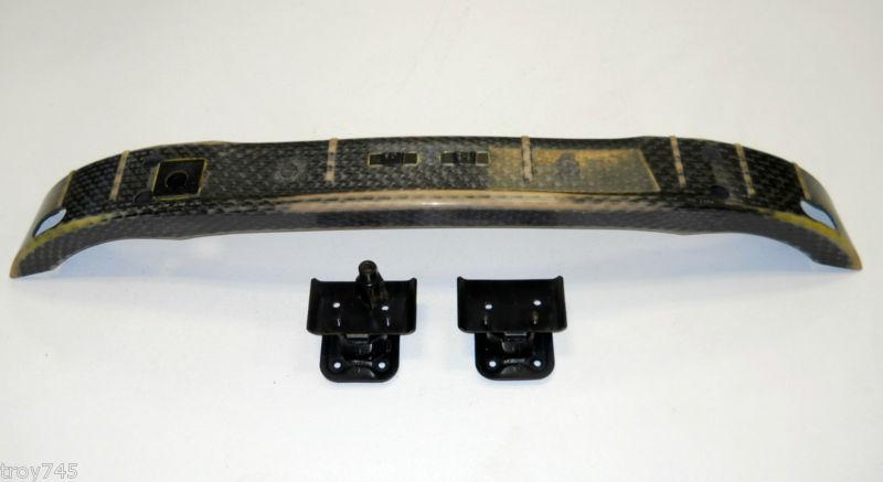 Bmw m6 oem carbon fiber rear bumper carrier support frame e63 e64 645 650