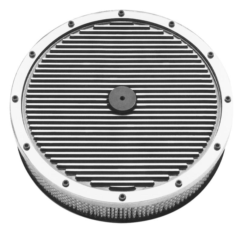 Edelbrock 4223 elite series; aluminum air cleaner