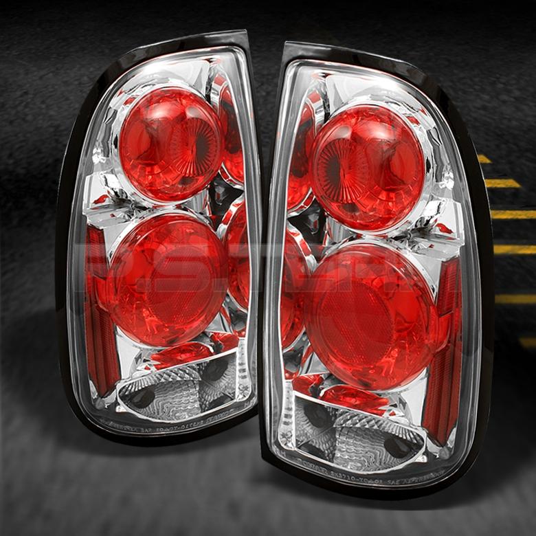 00-06 toyota tundra pickup truck 2dr regular/standard cab clear tail lights lamp