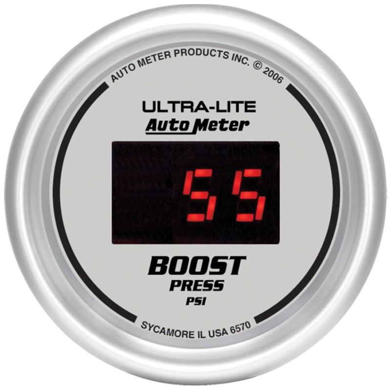 Auto meter 6570 ultra-lite; digital boost gauge