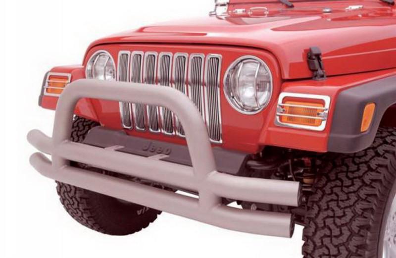 Rampage 8420 front double tube bumper 76-06 cj7 tj wrangler