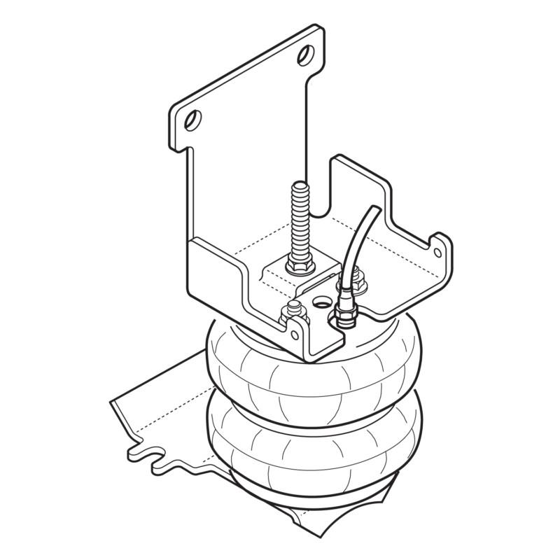 Firestone ride-rite 2488 ride-rite; air helper spring kit 08-12 e-150