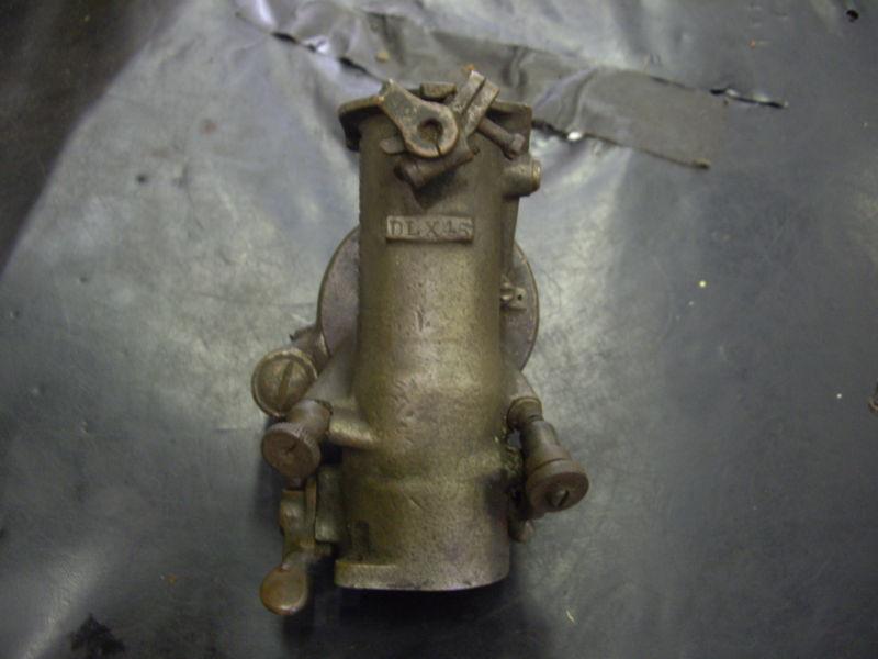 Original unrestored, nice, schebler dlx45 complete 1928 jd carburetor. 