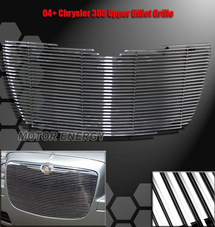 04-07 chrysler 300 300c horizontal upper billet grille