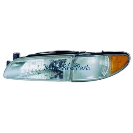 97-03 grand prix oe style headlight headlamp driver lh