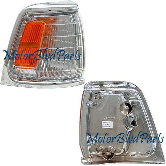 89-91 toyota pickup 2wd signal corner light lamp passenger