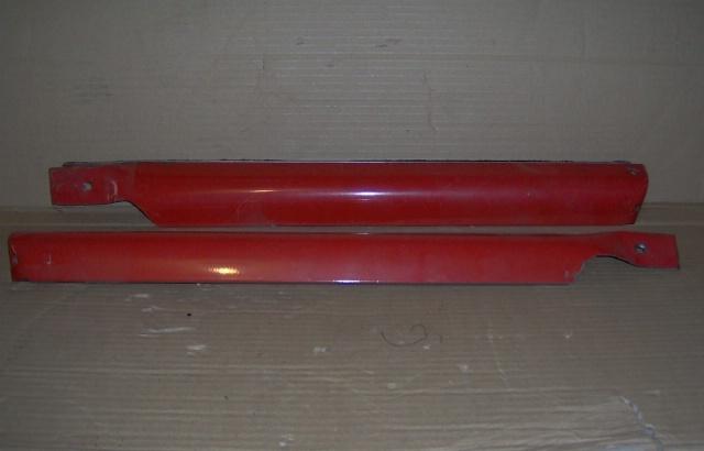 1952 53 54 55 lincoln convertible rear quarter inside garnish mouldings