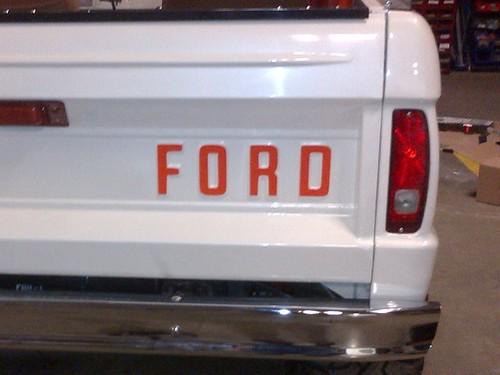 1966-1977 early ford bronco tailgate decals any color  free shipping