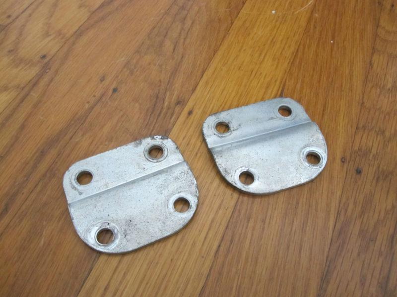 Harley-davidson flh "oem" windshield hardware extensions.(2) oem 58107-60