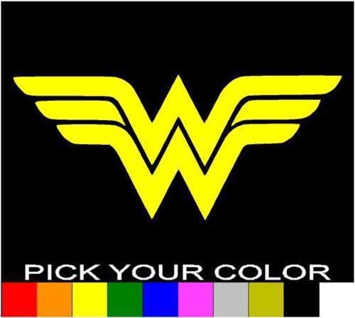 Wonder woman 3" decal sticker vinyl cell laptop car window