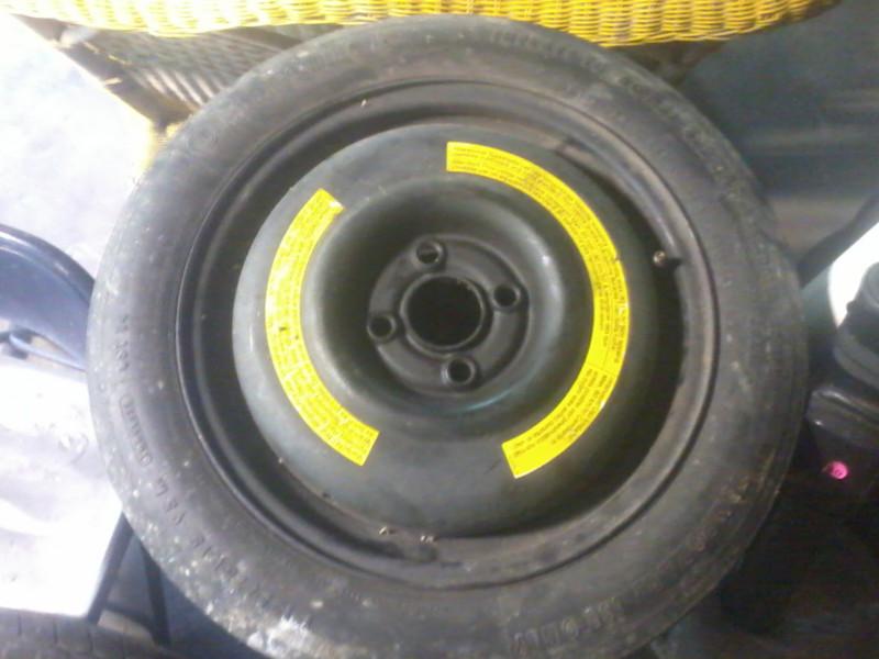 Vw corrado 4x100 spare wheel with tire