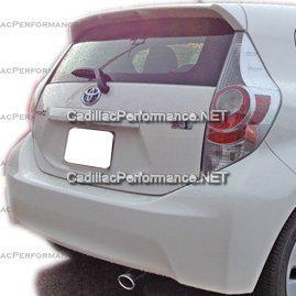 2012-2013 toyota prius c chrome exhaust muffler tip