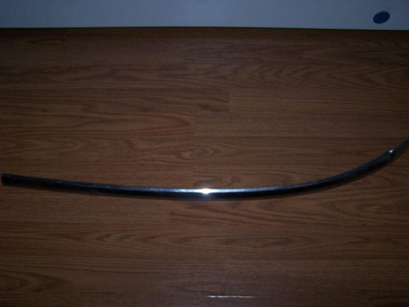 Windshield molding 1967-1969 camaro firebird rh lower chrome trim coupe