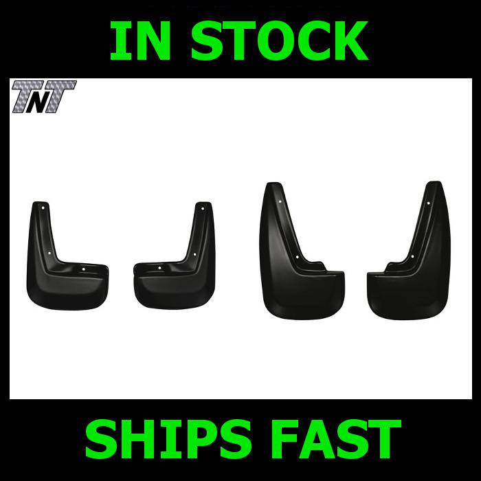 10 - 13 chevy equinox chevrolet husky liners mud guards black front & back flaps