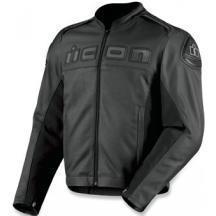 New icon accelerant perforated leather motorcycle biker medium jacket last one