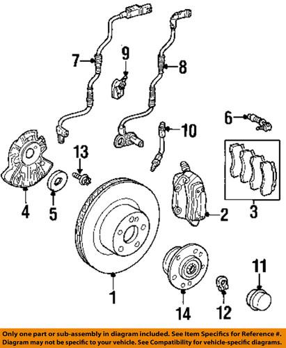 Mercedes-benz-mb oem 2204211912 disc brake rotor/front brake rotor/disc