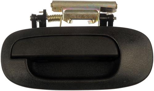 Ext door handle rear left dakota, durango black textured platinum# 1230196