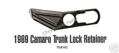 69 camaro trunk lock retainer 1969