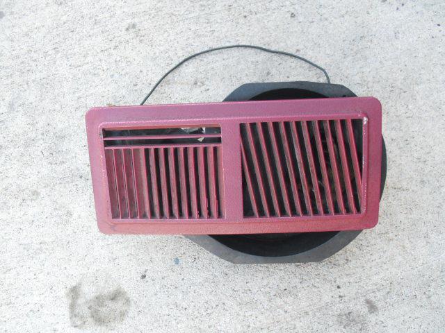 70-81 camaro z28 firebird trans am rear red defrost blower motor w/ grill