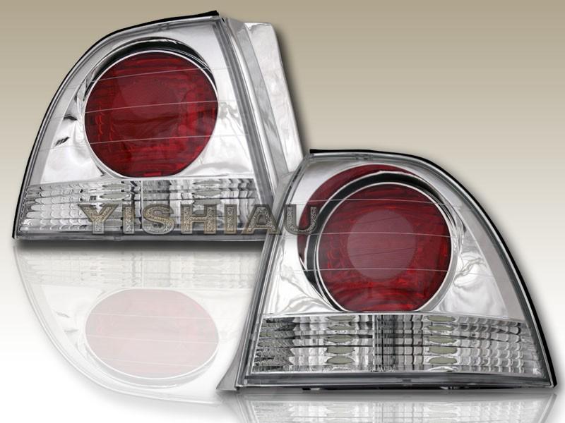 1994-1995 honda accord altezza tail lights chrome new