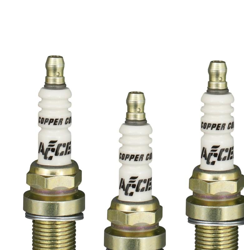 Accel 0416s-4 u-groove spark plug; header plug