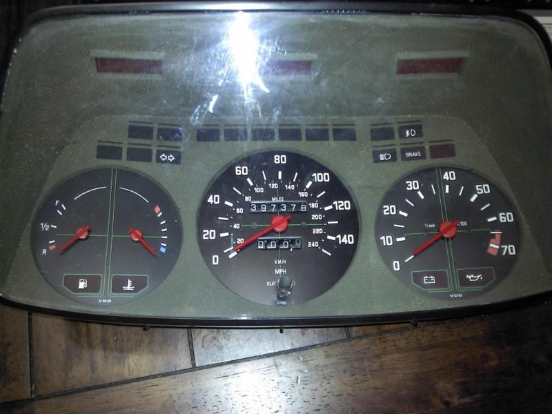 Bmw e23 733i instrument cluster. 1981