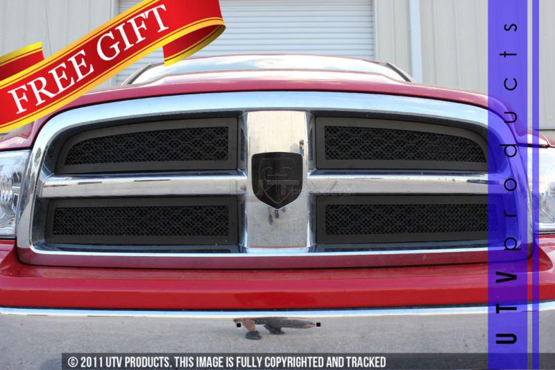 2009 - 2012 dodge ram 1500 4pc upper mesh grille kit sport express 09 10 11 12 