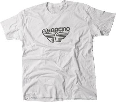 Fly f-wing tee white m 352-0214m