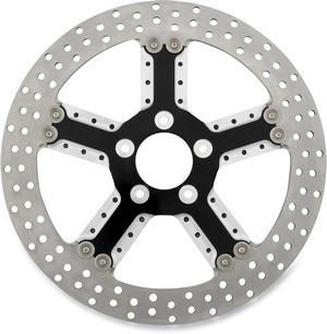 Rsd mission rear rotor contrast 11.5 for harley fl fx xl 00-10