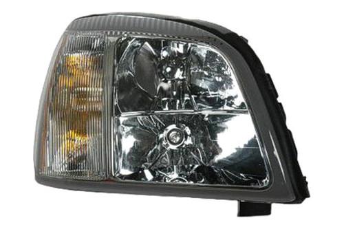 Replace gm2503240v - 04-05 cadillac deville front rh headlight assembly