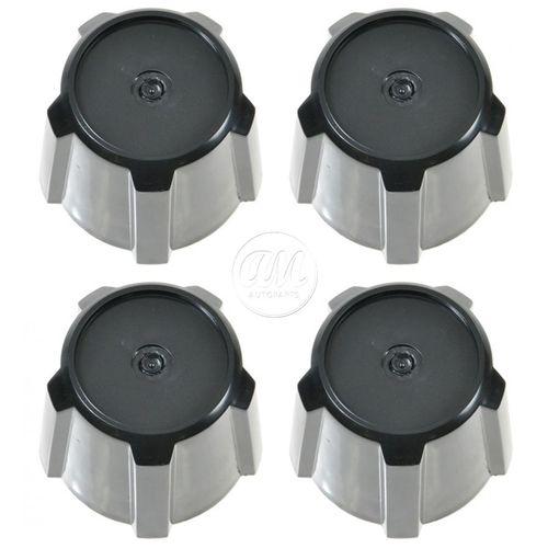 Wheel center caps black kit set of 4 for 82-89 chevy camaro 15 inch wheel