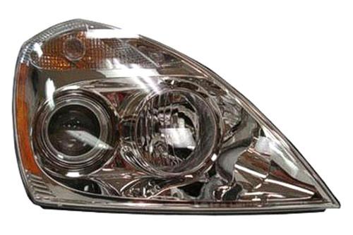 Replace ki2503120 - 06-07 fits kia sedona front rh headlight assembly