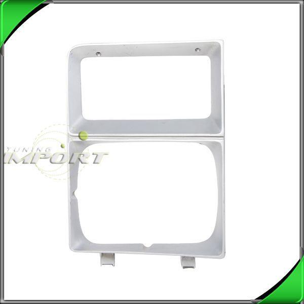 83-84 chevy c10 pickup k5 blazer jimmy suburban left frame bracket bezel chrome