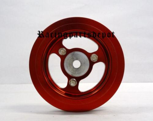 Obx underdrive crank pulley 00-05 neon sohc red 2.0l