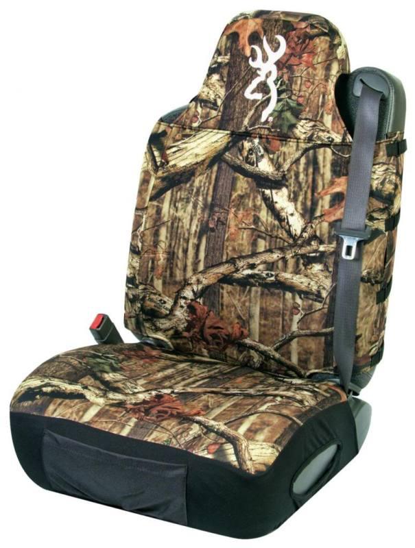 Browning camouflage neoprene universal bucket seat cover